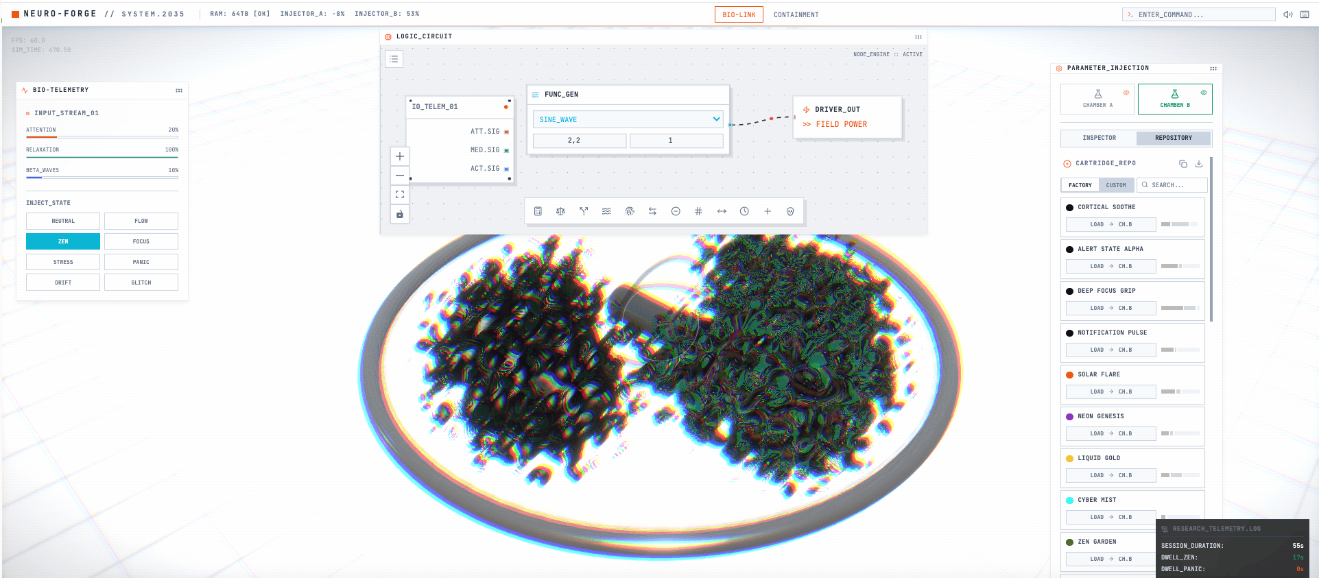 What if Ferro Fluid become norm for Brain Computer Interaction Interface to challenge invisible design, by Mehmet Eren