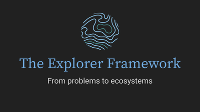 The Explorer Framework: From Problems To Ecosystems